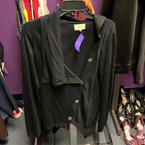 💜Shae Black Cardigan L